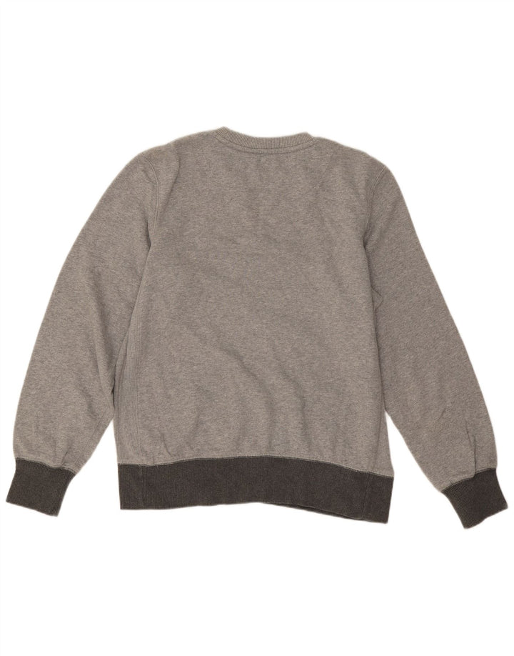 Felpa da uomo Nike Felpa UK 38/40 Cotone chiazzato grigio medio