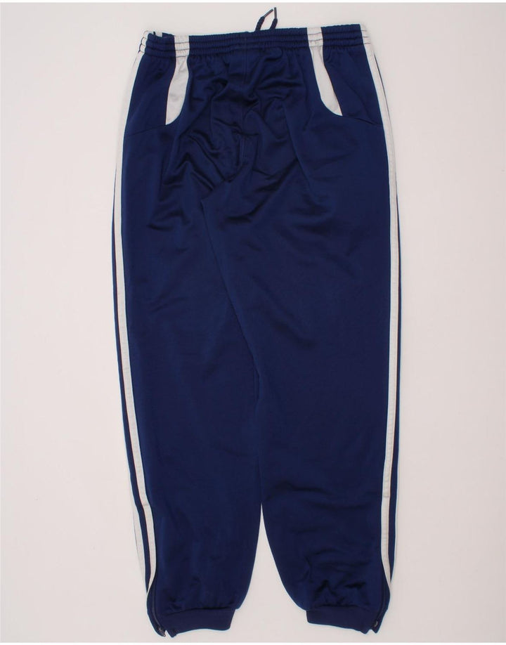 ADIDAS Boys Tracksuit Trousers Joggers 11-12 Years  Navy Blue Polyester Vintage Adidas and Second-Hand Adidas from Messina Hembry 