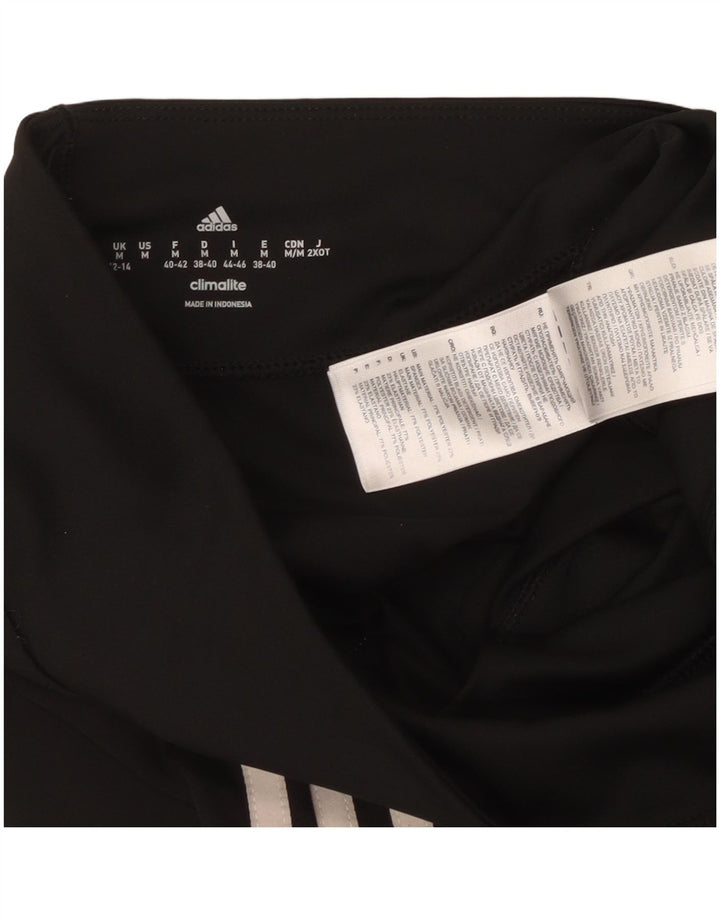 Leggings Adidas Climalite Capri da donna UK 12/14 Poliestere nero medio