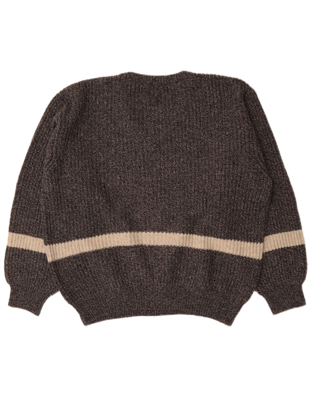 Levi's Uomo Maglione con scollo a V Maglione grande in lana color block grigio