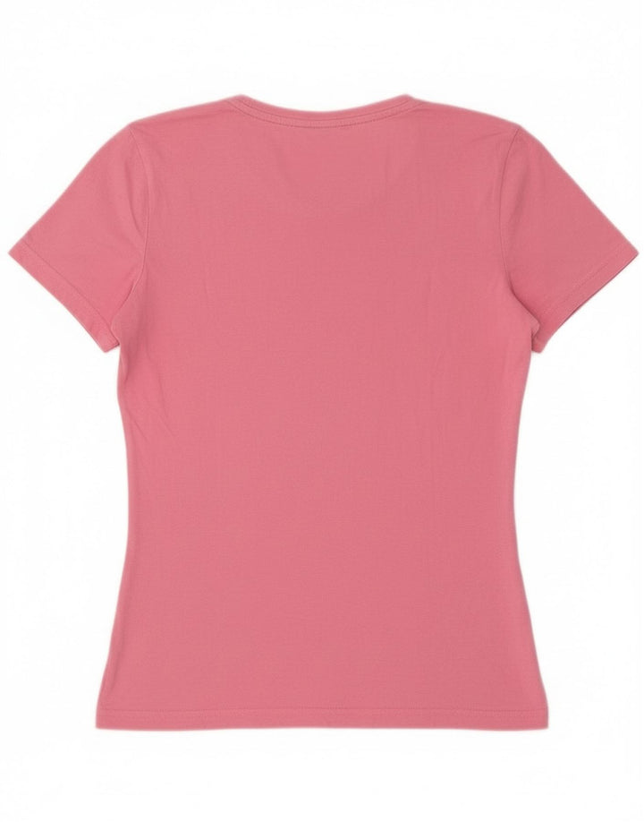 T-shirt grafica da donna Puma UK 14 rosa medio