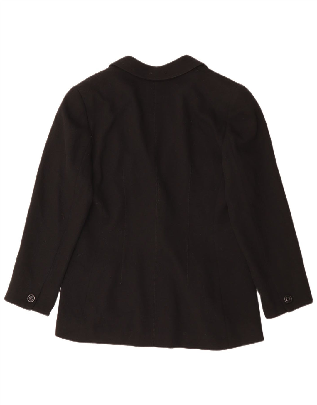 Giacca blazer da donna a 1 bottone Emanuel Ungaro IT 48 XL Nera