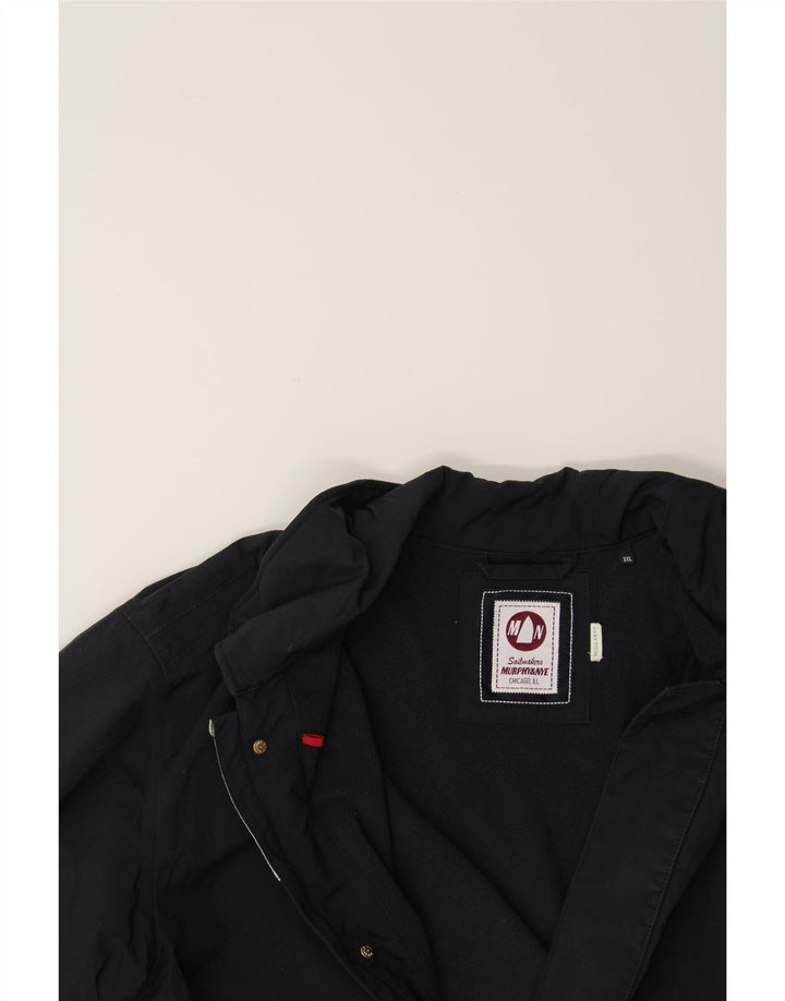 Giacca a vento da uomo vestibilità regolare MURPHY & NYE UK 44 2XL Blu navy