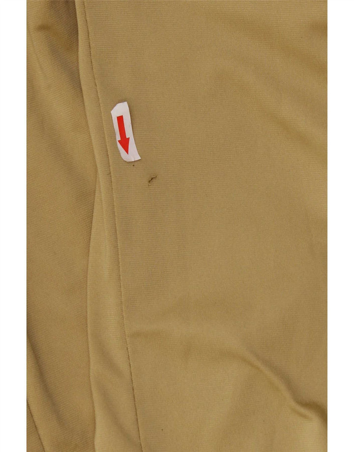 Pantaloni da tuta grafica da uomo Adidas, poliestere medio kaki