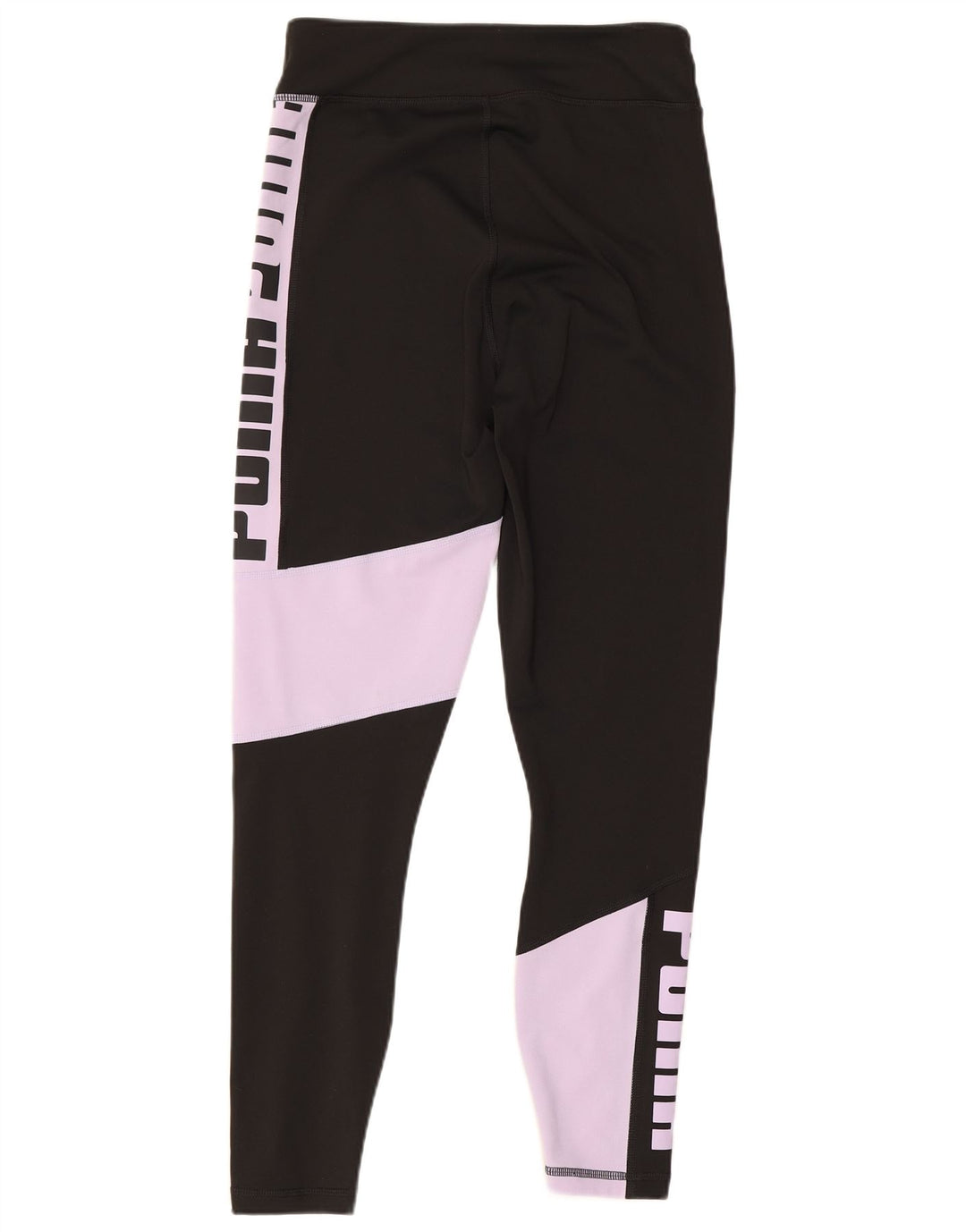 Leggings grafici da donna Puma UK 10 Small Black Colourblock