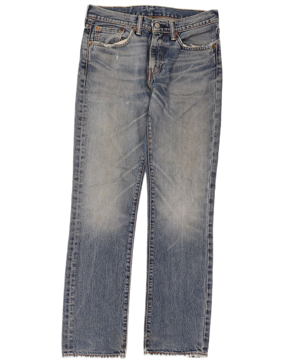 Levi's Uomo 511 Slim Jeans W31 L32 Cotone Blu