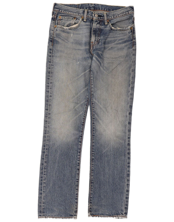 Levi's Uomo 511 Slim Jeans W31 L32 Cotone Blu