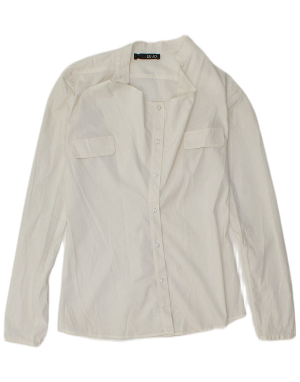 Camicia da donna Liu Jo UK 8 Small Bianca