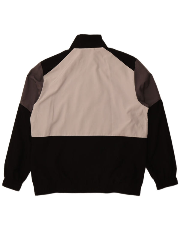 Giacca da tuta da uomo Puma XL Poliestere color block nero