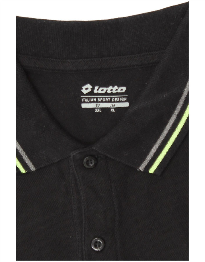 Polo da uomo Lotto XL Nera