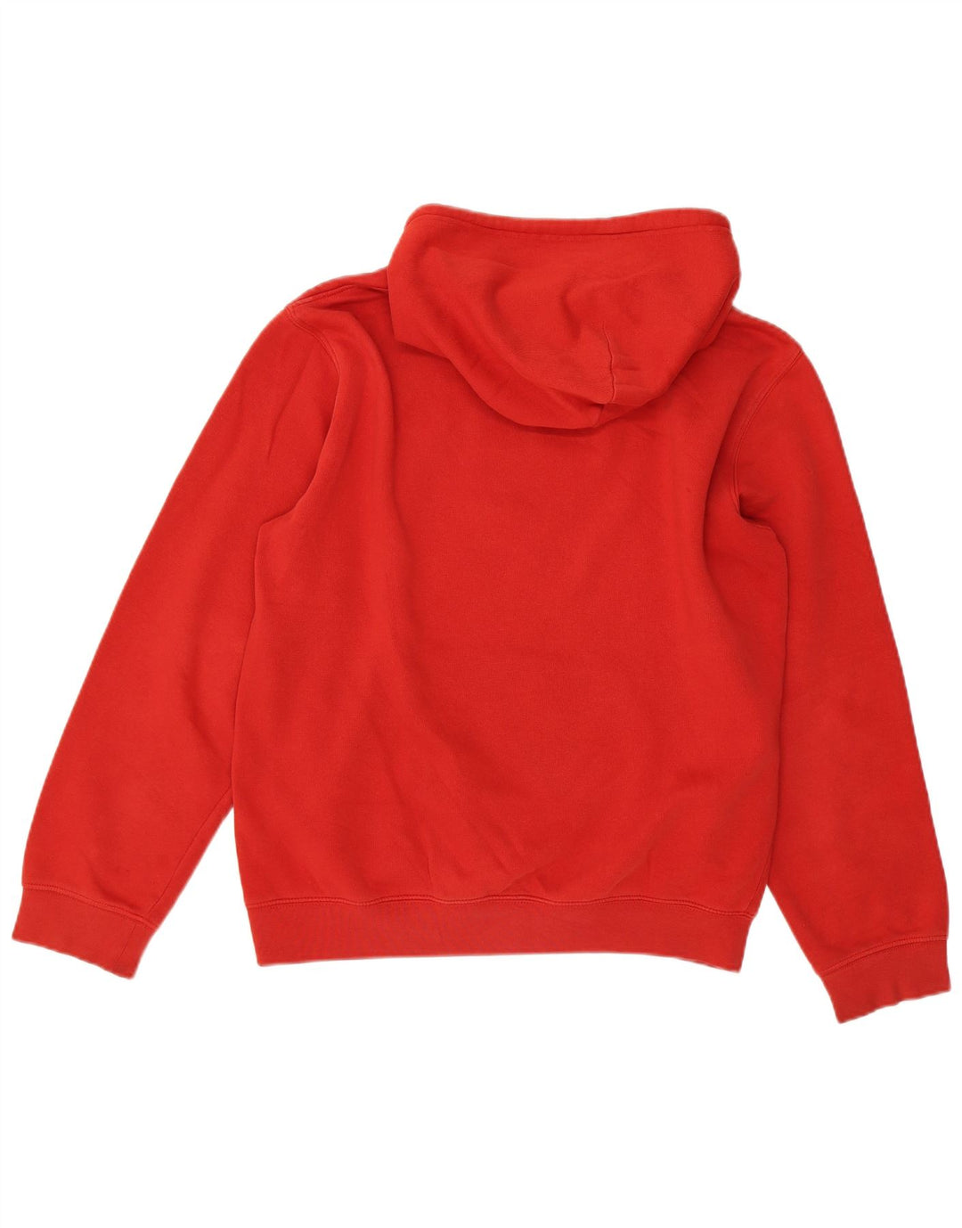 Maglione con cappuccio grafico da uomo Champion rosso medio