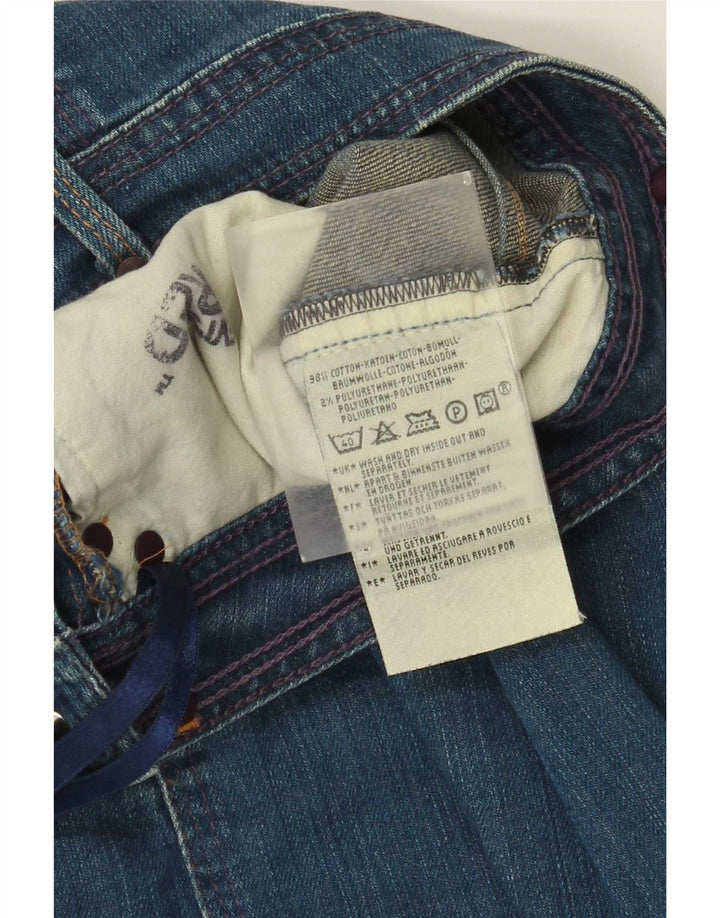 Gonna di jeans da donna Levi's W28 in cotone blu medio