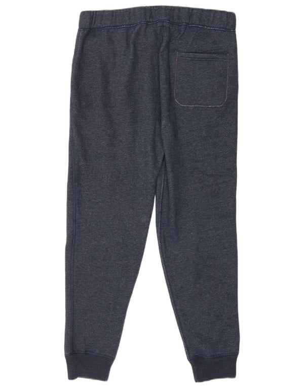 Abercrombie & Fitch Pantaloni da tuta da uomo Joggers Large Blu navy Cotone