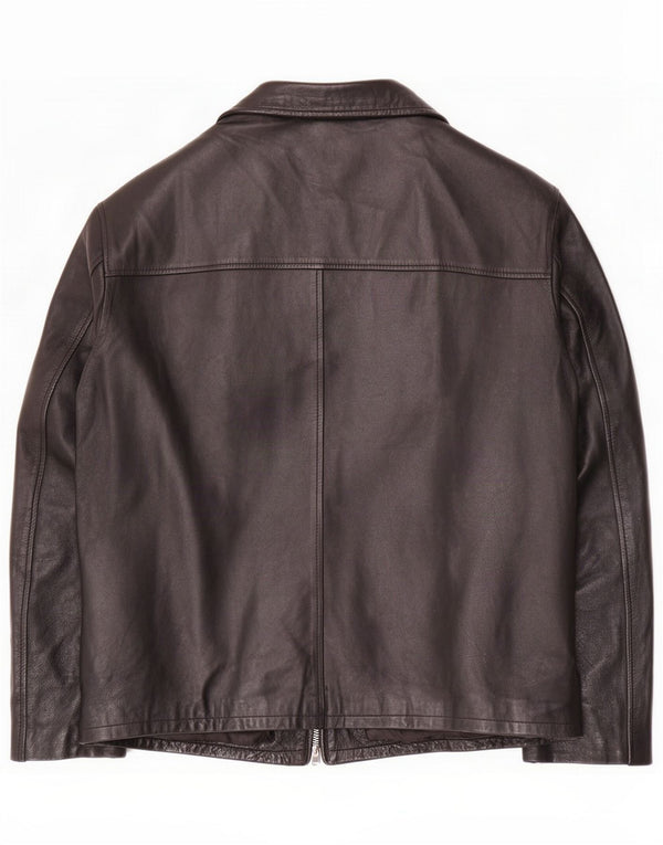 Conbipel Giacca in pelle da uomo IT 52 Large Nera
