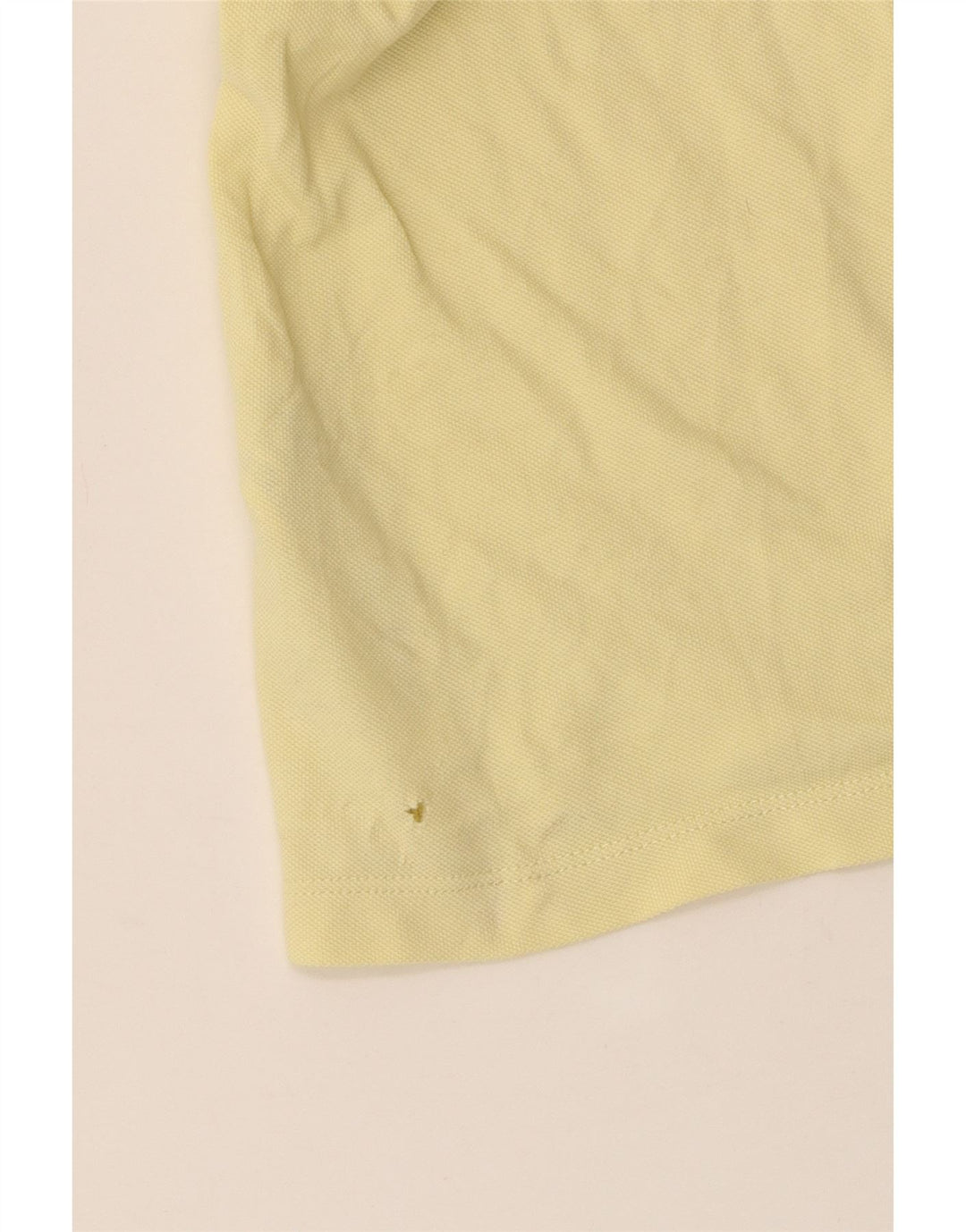 Polo Uomo MASSIMO DUTTI Large in Cotone Giallo