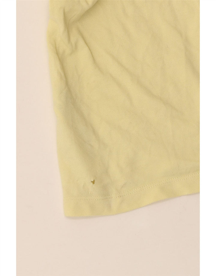 Polo Uomo MASSIMO DUTTI Large in Cotone Giallo