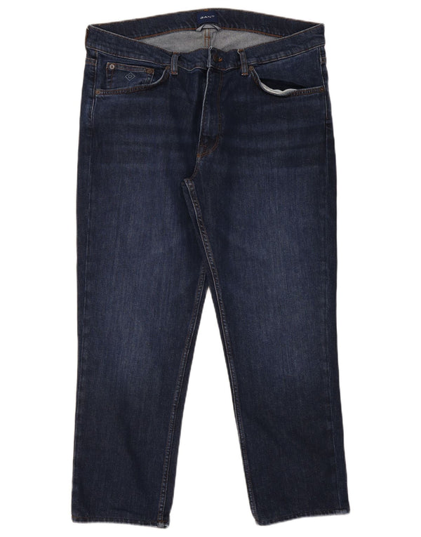 Jeans slim da uomo Gant W38 L27 cotone blu navy