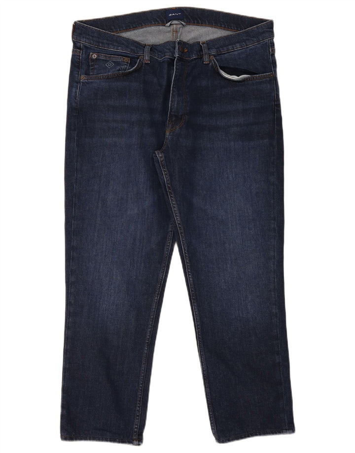 Jeans slim da uomo Gant W38 L27 cotone blu navy
