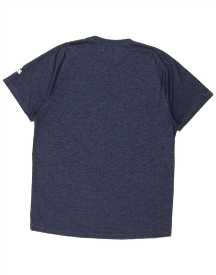 T-shirt Adidas Aeroready da uomo, media, in poliestere blu navy medio