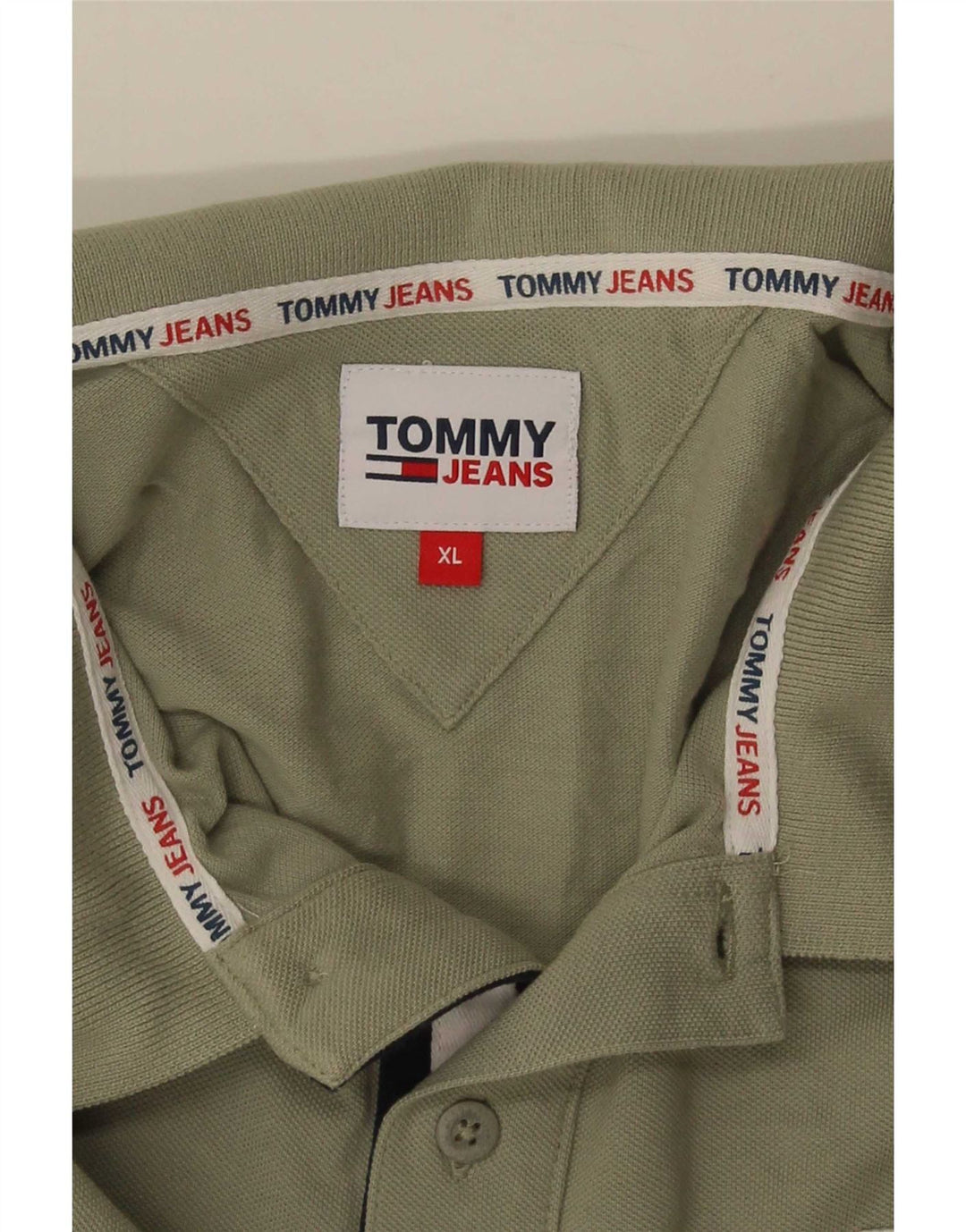 Polo da uomo Tommy Hilfiger XL verde