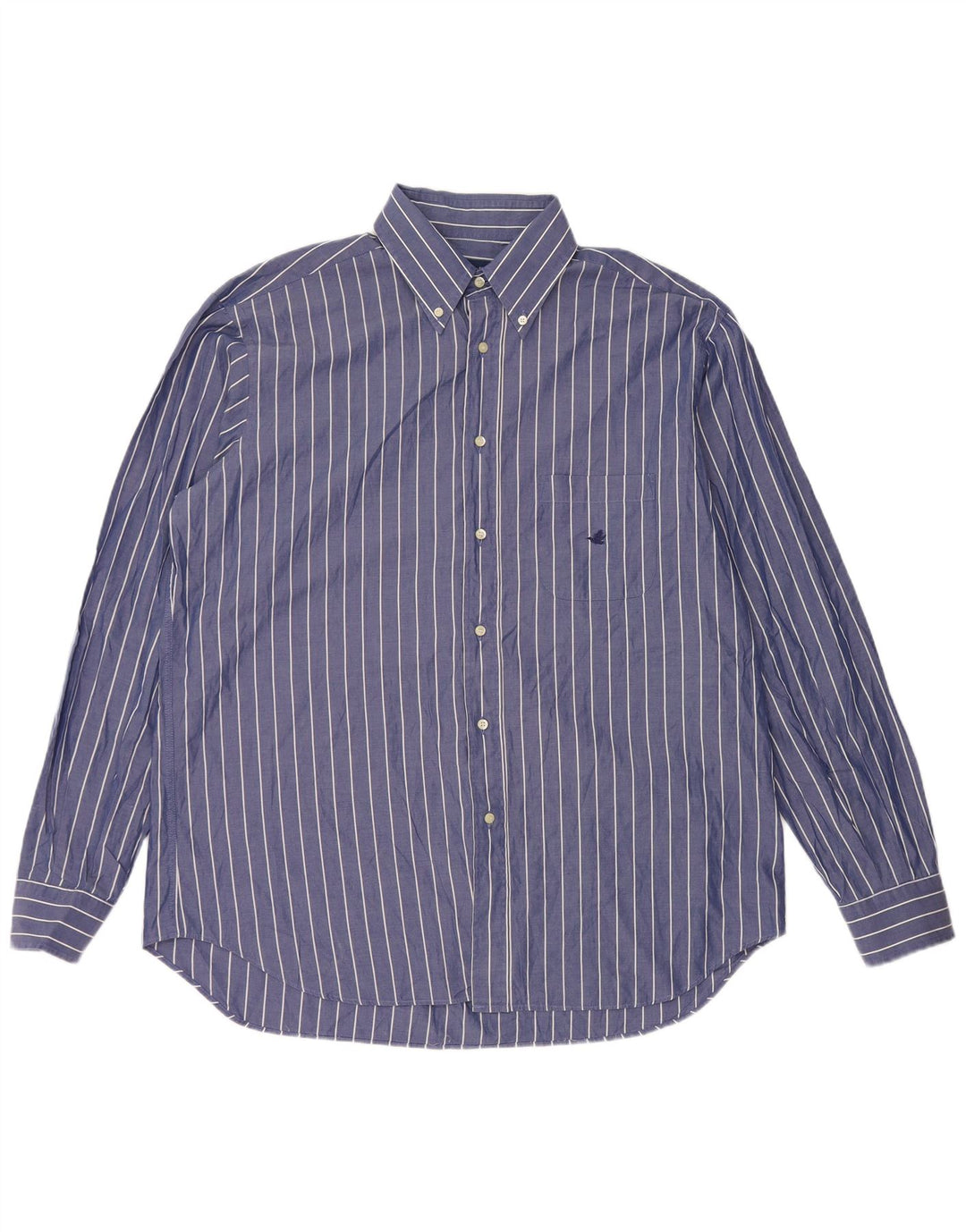 Camicia da uomo Brooksfield taglia 43 a righe grandi blu