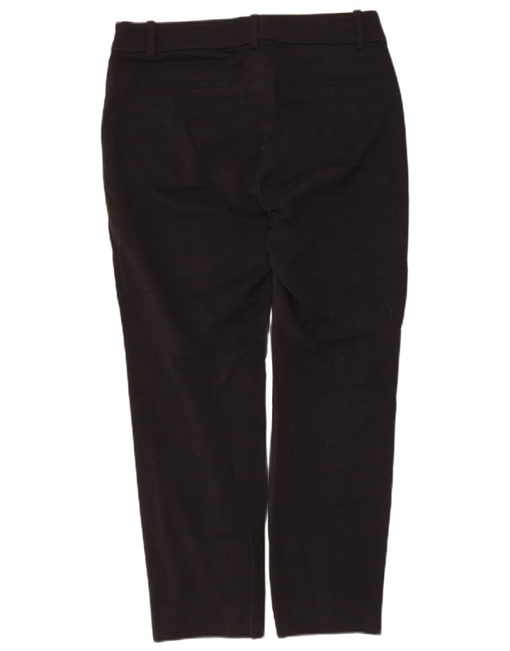 Pantaloni cropped da donna J. Crew US 8 Medium W32 L24 Poliestere nero
