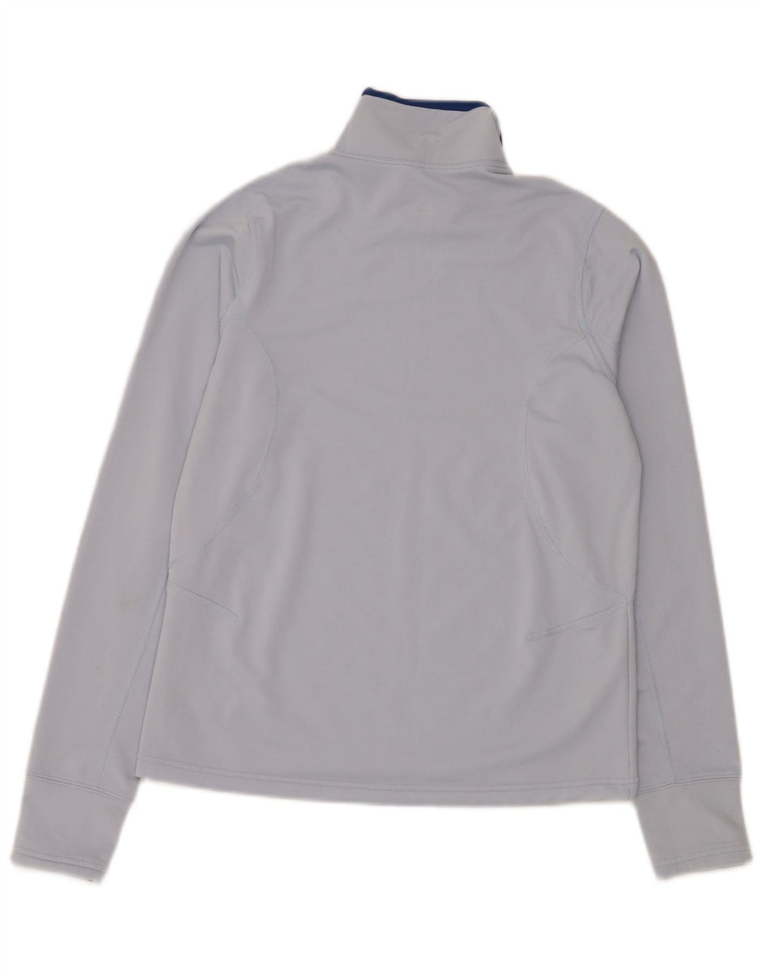 Nike Donna Dri Fit Regular Top Manica Lunga US 8/10 Blu Medio Sport