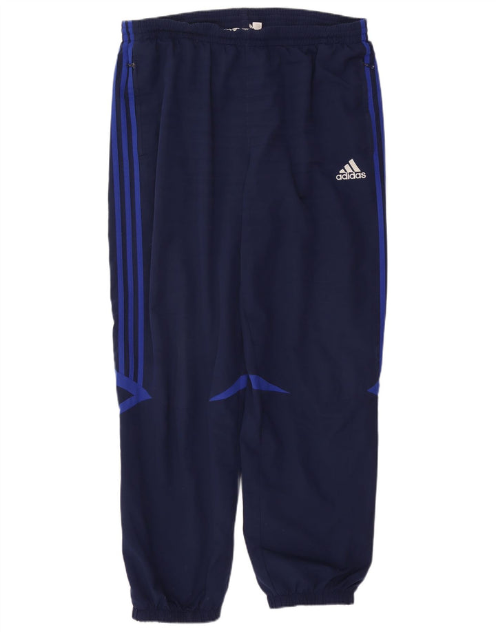 Pantaloni da tuta da uomo Adidas Joggers XL blu navy poliestere