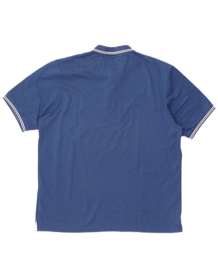 Polo Champion da uomo Easy Fit, taglia grande, in cotone blu