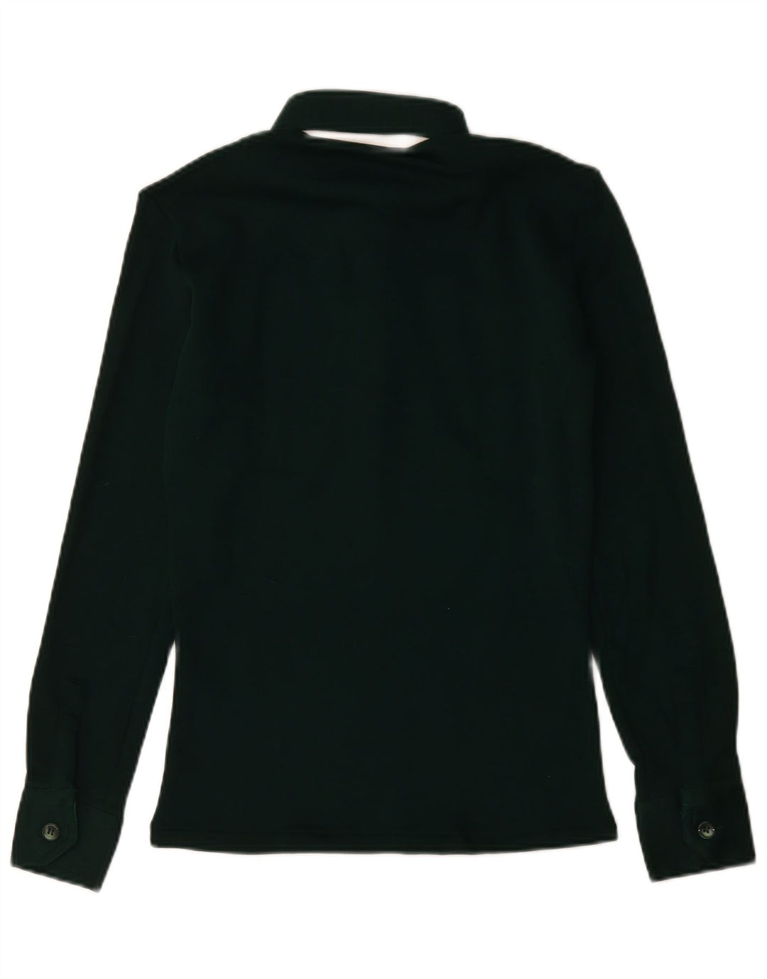 Camicia pullover da uomo vintage taglia 37 piccola in acrilico nero