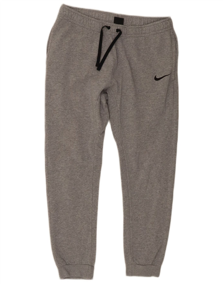 Pantaloni da tuta da uomo Nike Joggers in cotone grigio medio