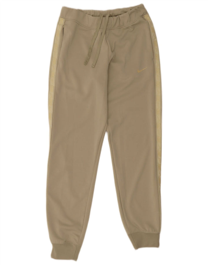 Pantaloni da tuta da uomo Nike Joggers Small Beige Colourblock Poliestere