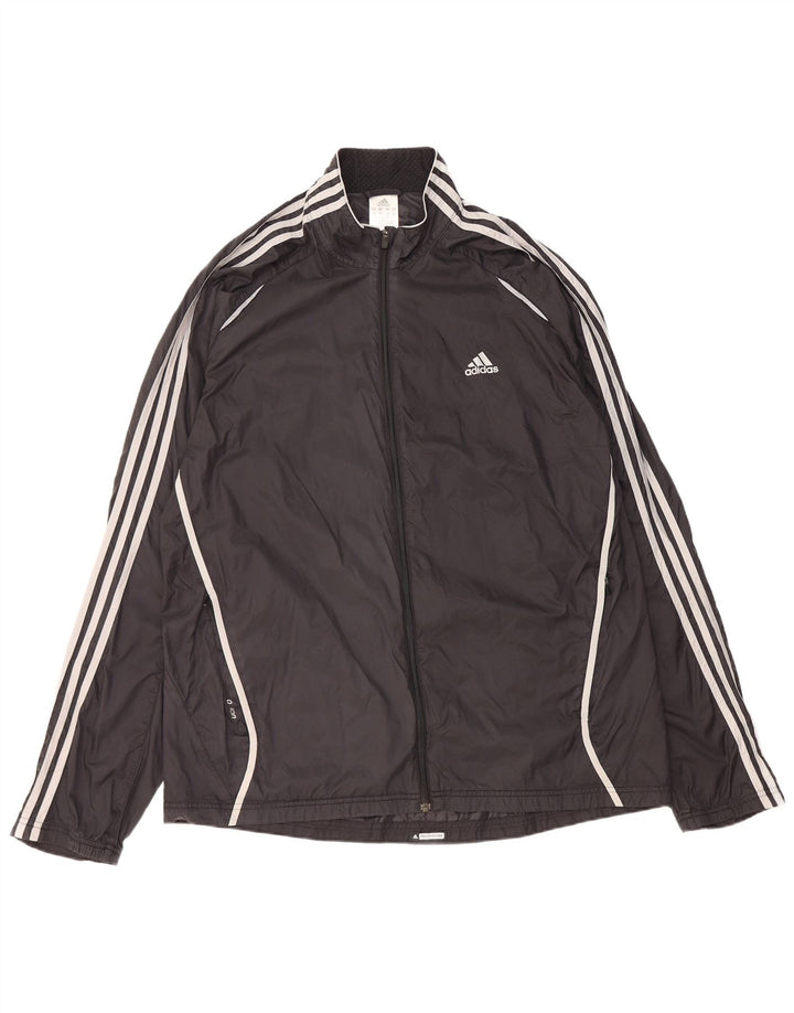 Giacca da ginnastica da uomo Adidas XL nera in poliammide