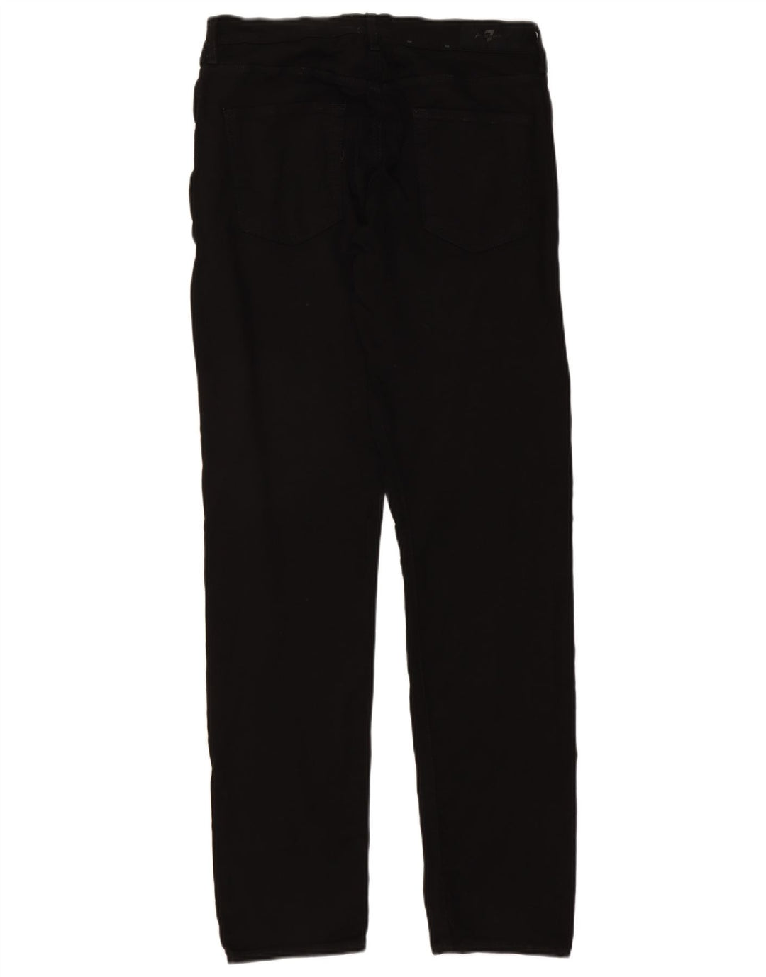 7 For All Mankind Jeans slim da uomo W33 L33 Nero Modale