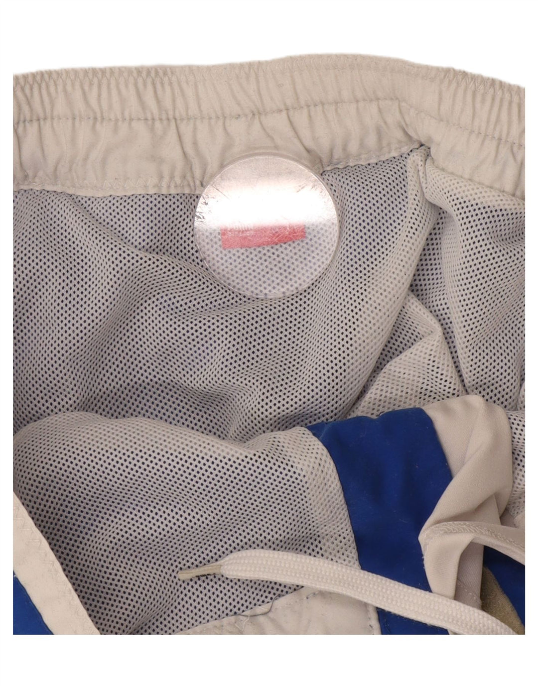 Pantaloncini da bagno grafici da uomo Puma grandi in poliestere blu