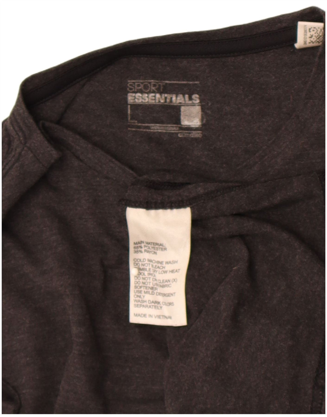 T-shirt Adidas Climalite da uomo, grande, in poliestere grigio