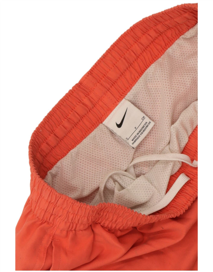Pantaloncini sportivi Nike da uomo piccoli arancioni