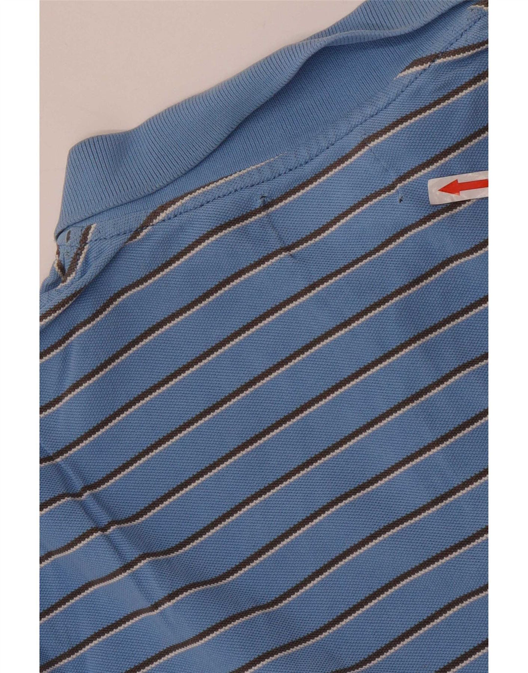 Polo da uomo Ralph Lauren piccola a righe blu
