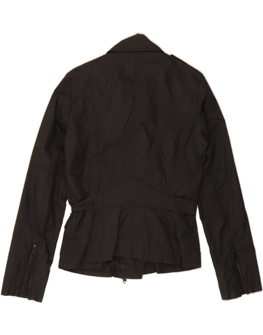 BLAUER Womens Biker Jacket UK 16 Large Black Polyamide Vintage Blauer and Second-Hand Blauer from Messina Hembry 