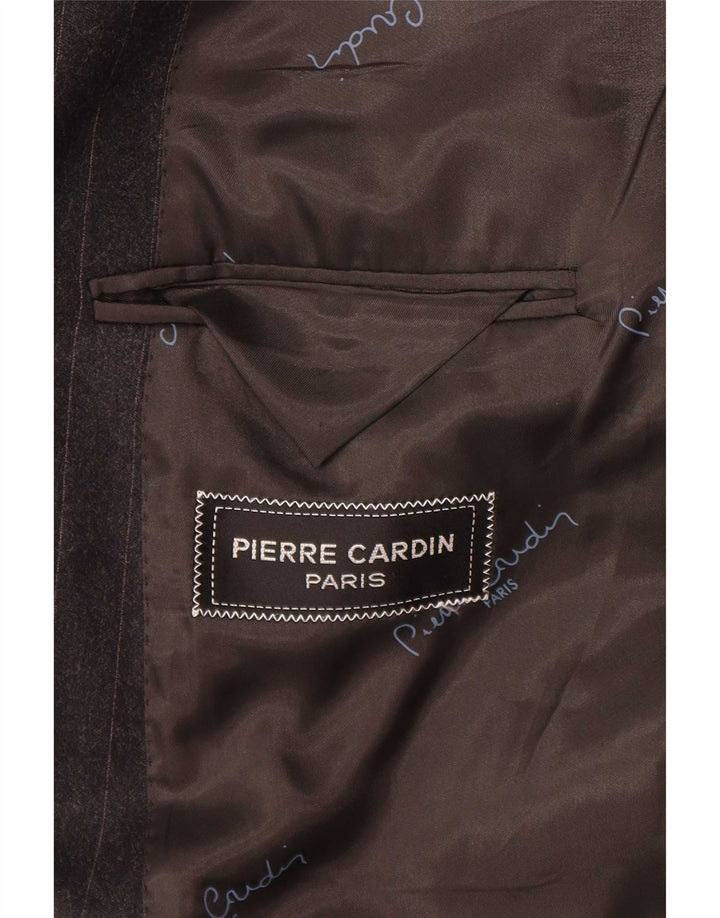 Abito da uomo doppiopetto in 2 pezzi Pierre Cardin UK 40 grande grigio classico