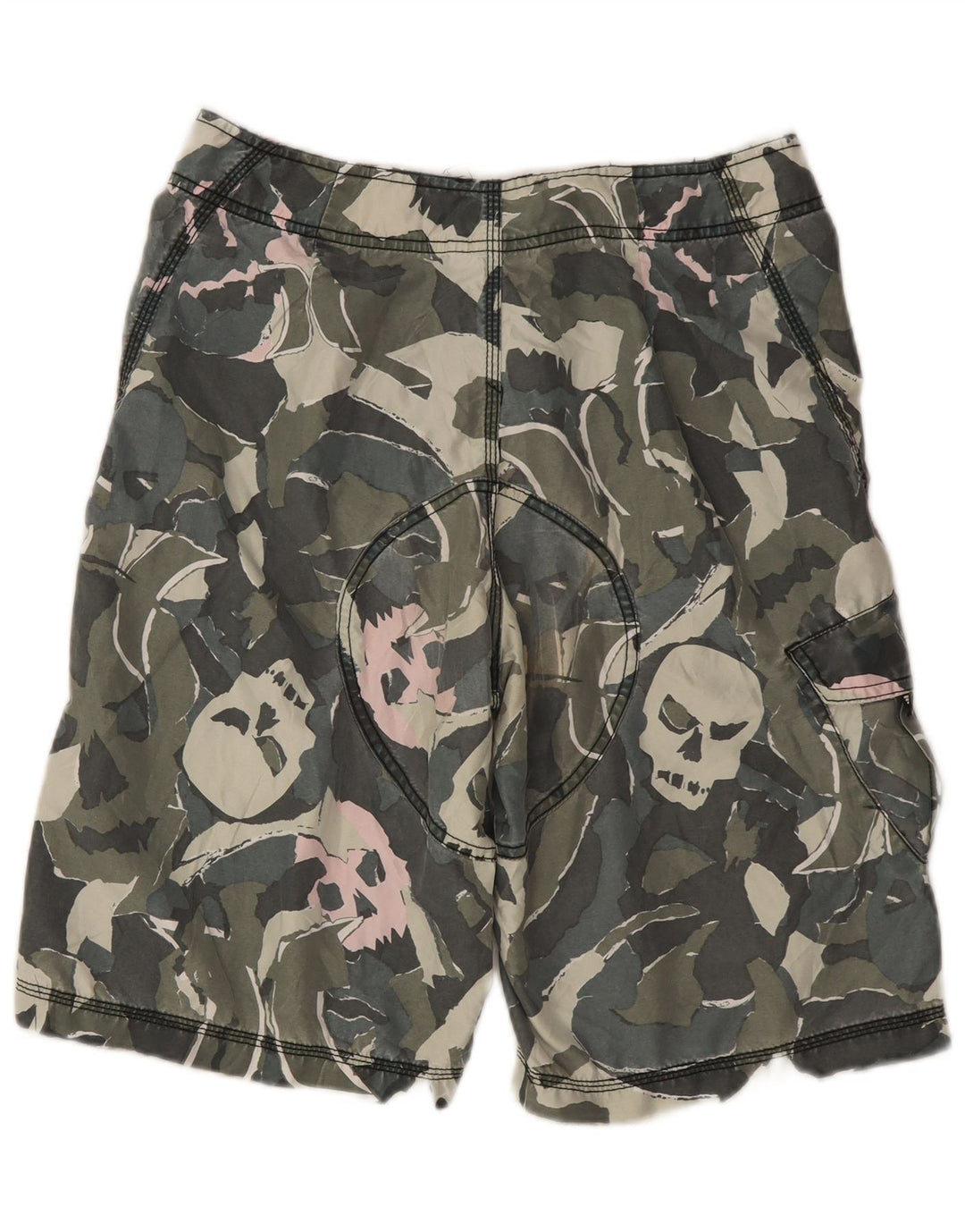 Pantaloncini cargo da uomo Hurley W30 poliestere mimetico verde medio