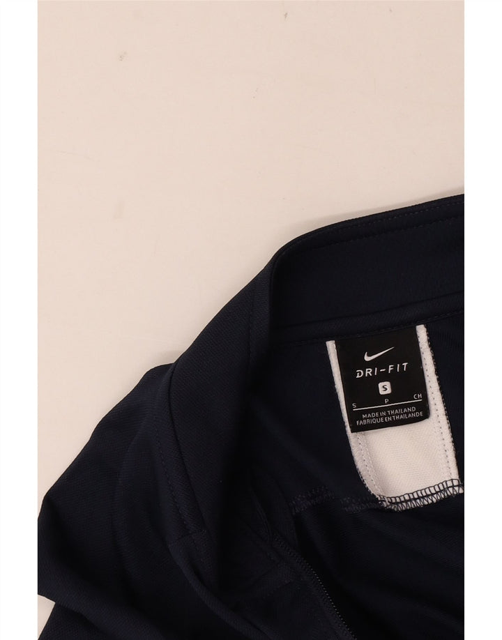 Giacca da tuta Nike Dri Fit da uomo, piccola, color block blu navy