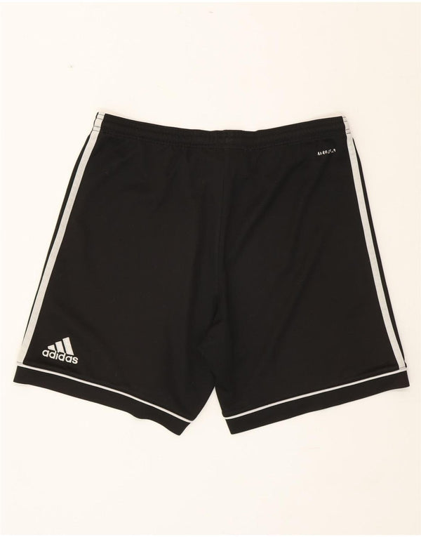 Pantaloncini sportivi ADIDAS Aeroready da uomo piccoli in poliestere nero
