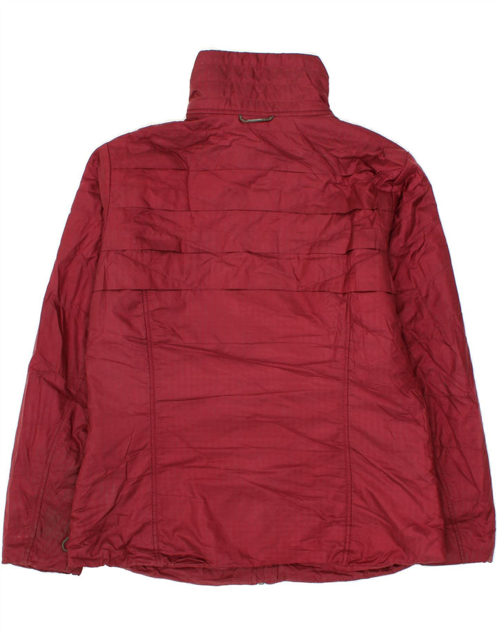 COLUMBIA Womens Interchange Padded Jacket UK 16 Large Burgundy Polyester Vintage Columbia and Second-Hand Columbia from Messina Hembry 