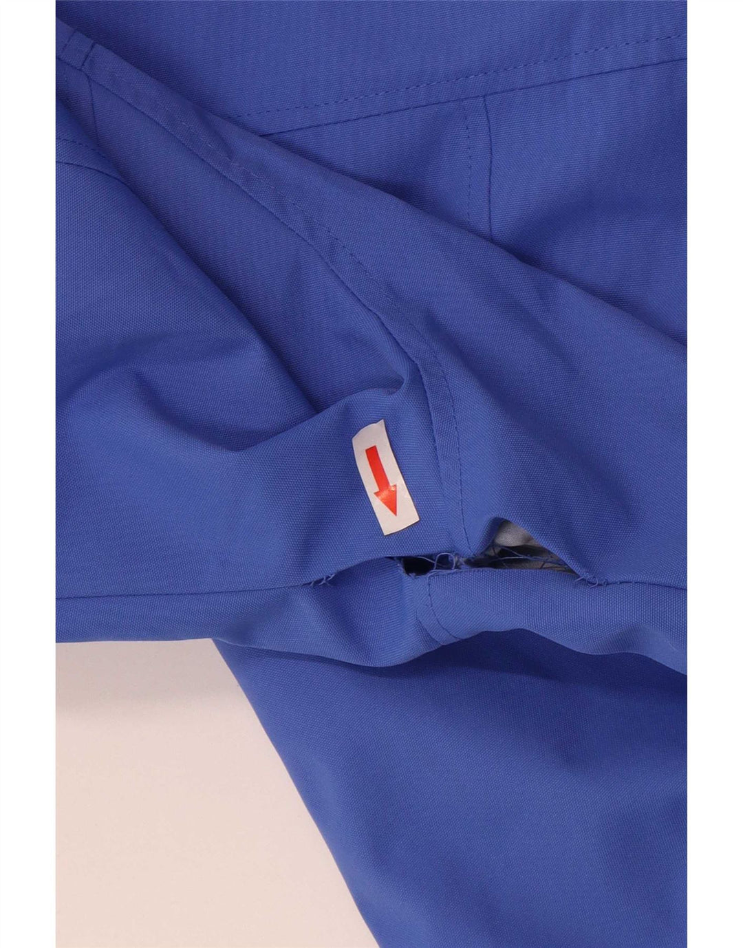 Crew Clothing Giacca antipioggia con cappuccio da donna UK 16 Large Blu Poliestere