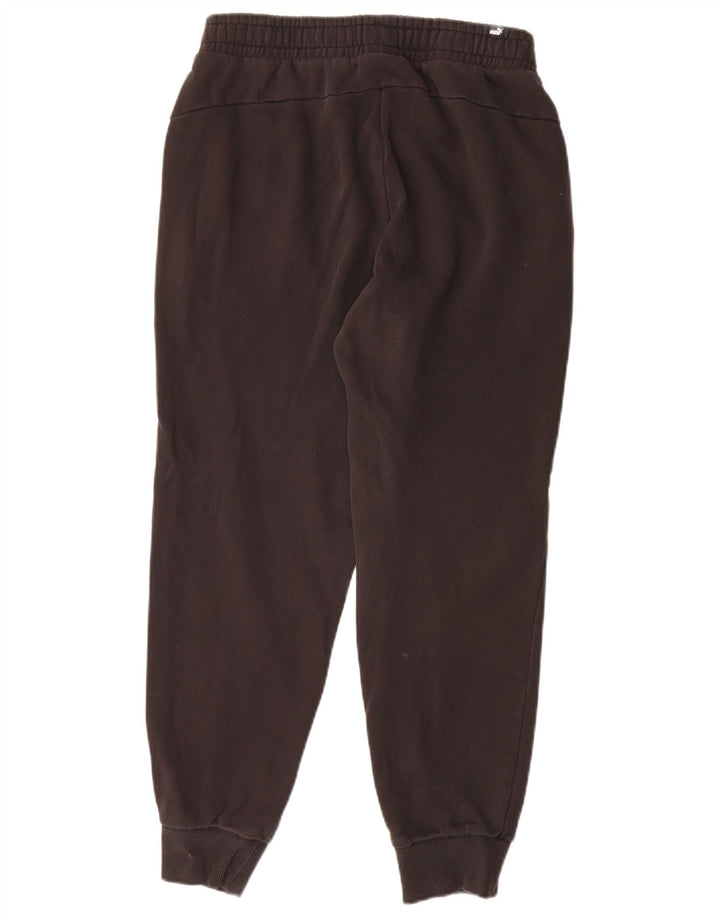 Pantaloni da tuta da uomo Puma Joggers Medium Black Cotton
