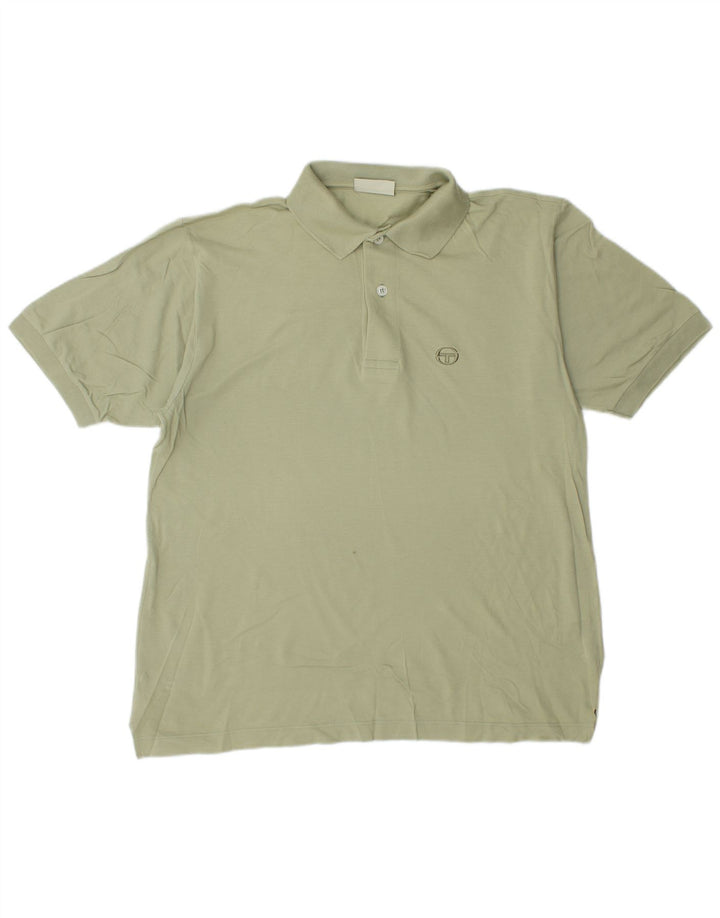 Polo Uomo Sergio Tacchini IT 48 Cotone Verde Medio