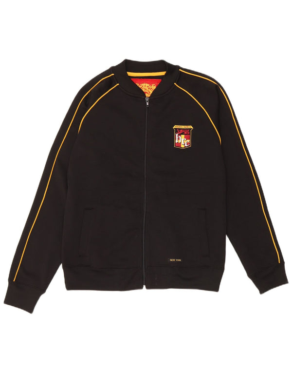 Giacca da ginnastica da donna Hard Rock Cafe New York UK 18 XL Nera