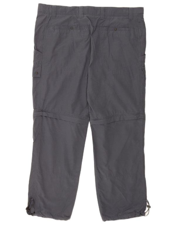Marks & Spencer Pantaloni cargo dritti da uomo W38 L29 Blu navy Cotone