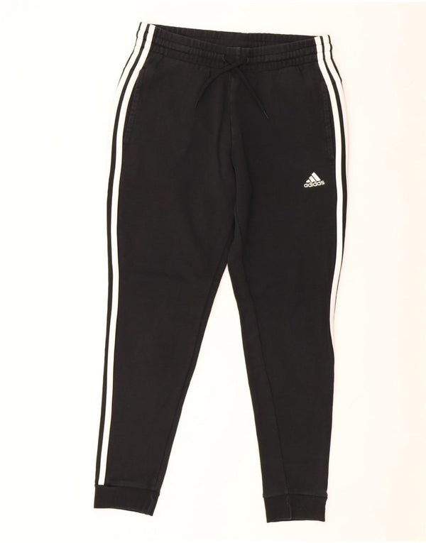 Pantaloni da tuta da donna Adidas Joggers UK 12/14 Medium Black Cotton